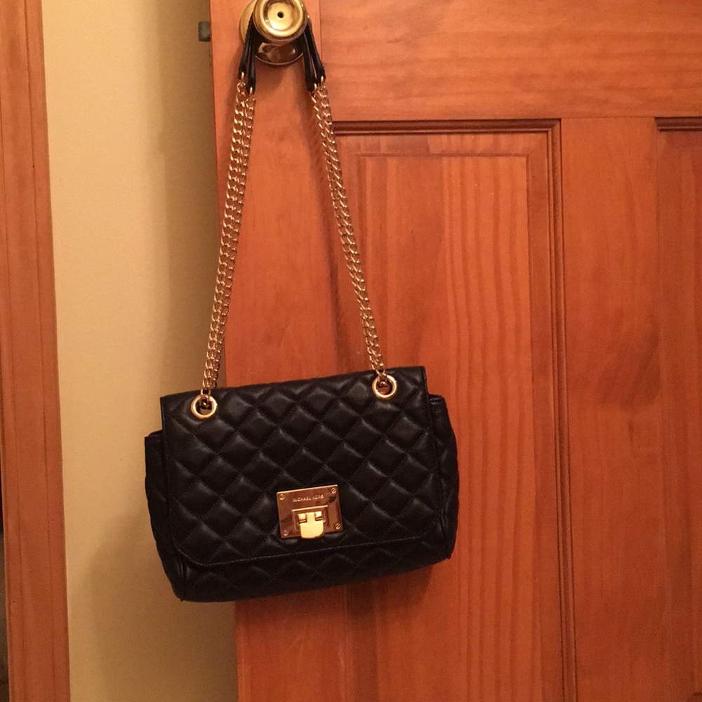 Michael Kors quilted purse EUC
